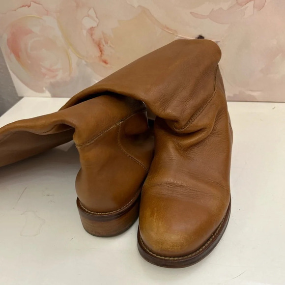 MaxMara Leather and camel Boots sz 36 - Picture 4 of 6
